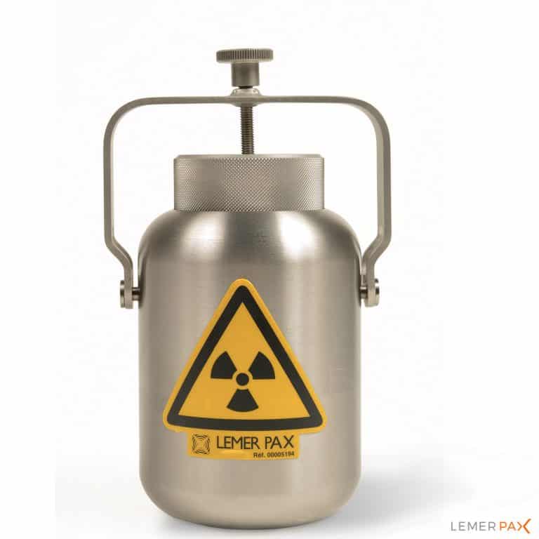 Shielded transport & Storage containers for containment of radioactive