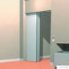 Portes de bunker de radiothérapie : porte blindée coulissante