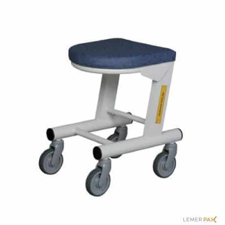 Tabouret sur roulettes sans dossier