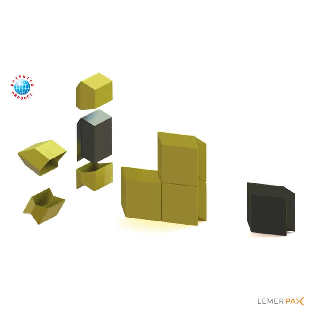 Support de coque pour 5 pièces munitions de calibre 12 VERT - Holsters
