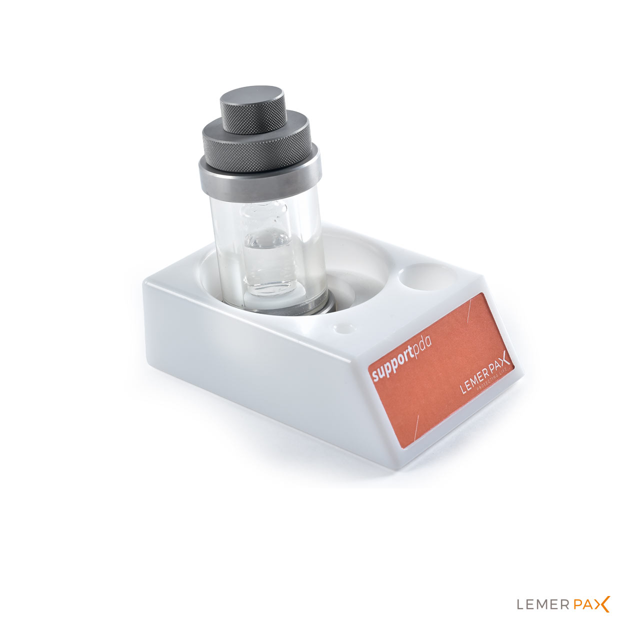 PDA support for the preparation of given doses in radiopharmacy