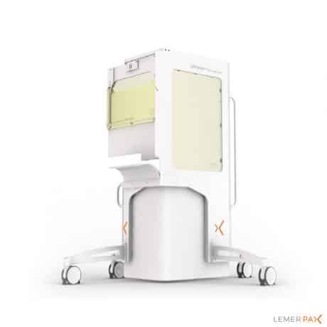 Cathpax® AIR 3 : cabine de radioprotection destinée aux procédures guidées sous fluoroscopie.