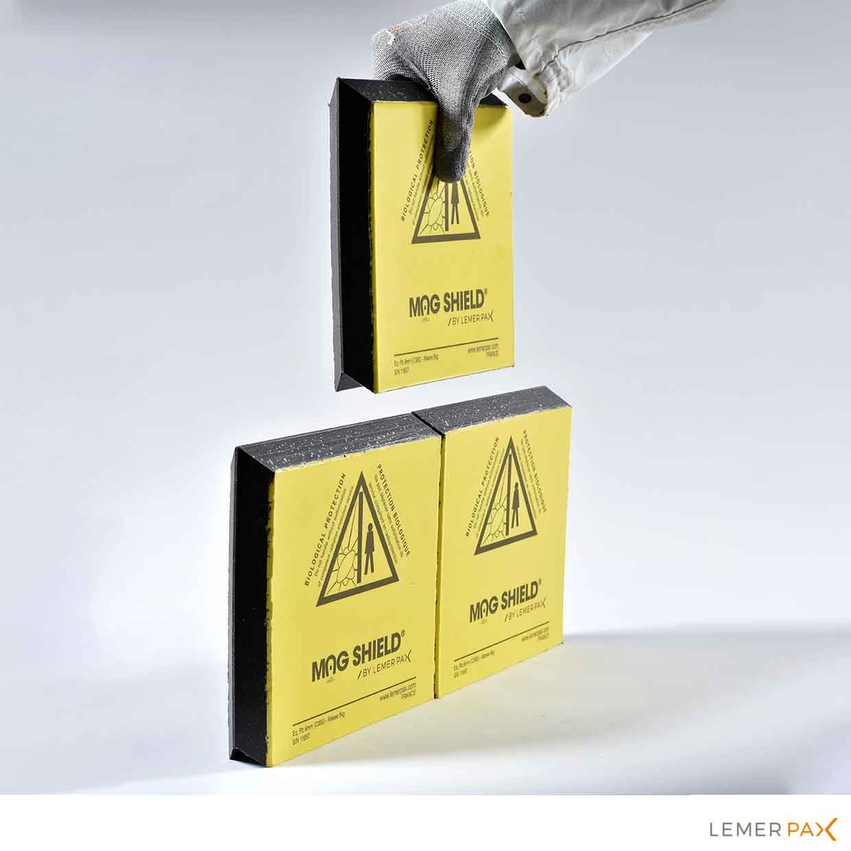 Fisherbrand™ Plaques de base anti-rayonnement gamma