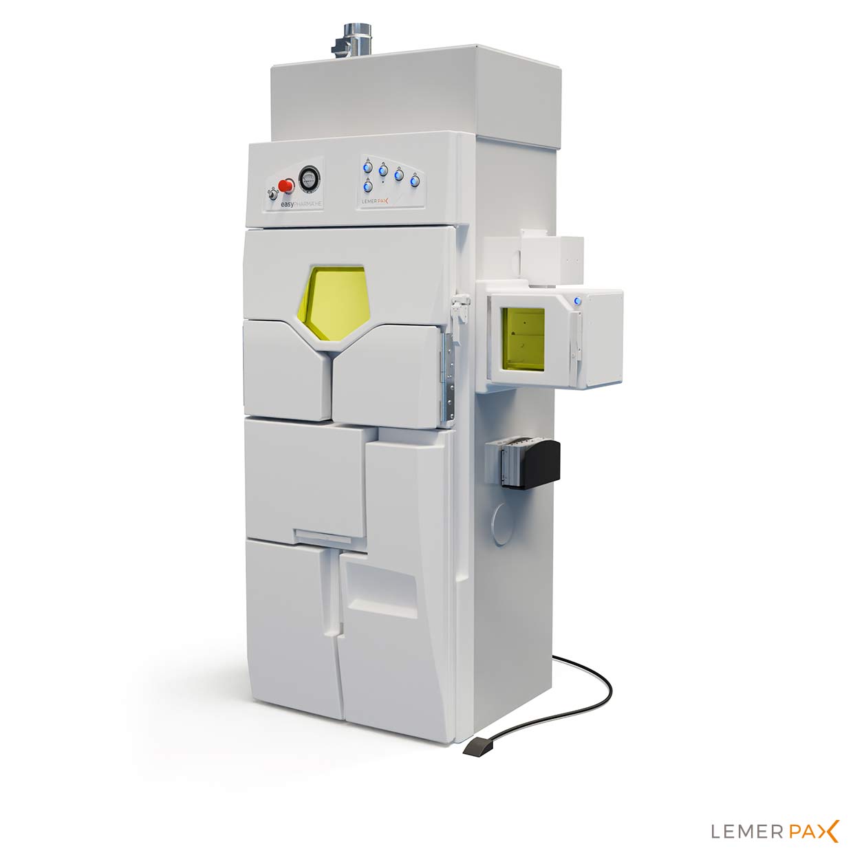 Easypharma Ga/Ge: High energy radiopharmaceutical hotcell