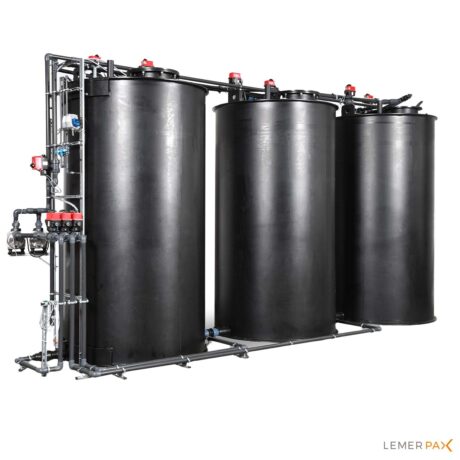 Decay tanks for radionuclide Lemer Pax