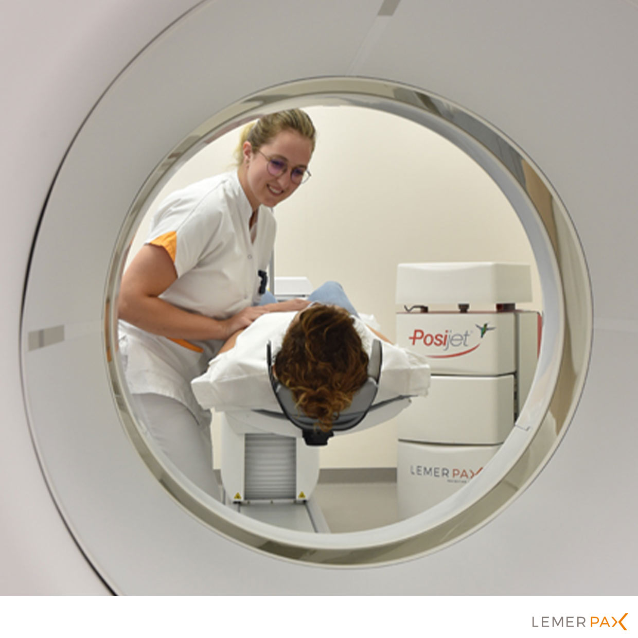 Posijet Injector Lutetium in imaging room