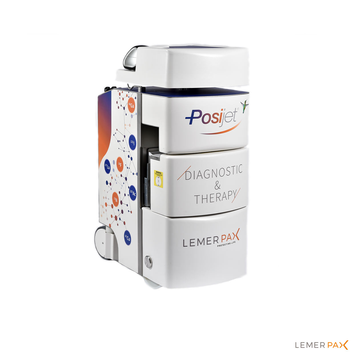 Posijet® injection unit for high energy radiopharmaceuticals Posijet® injection unit for high energy radiopharmaceuticals