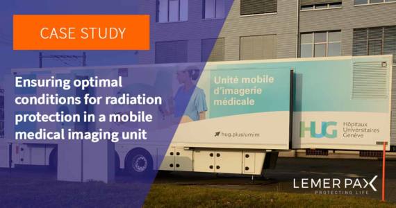 Mobile medical imaging unit - HUG - Lemer Pax