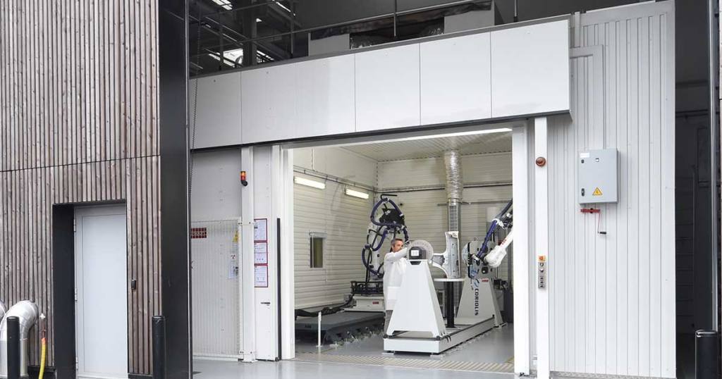 Robot-controlled X-ray tomography NDT platform, CEA Tech, Pays de la Loire, France