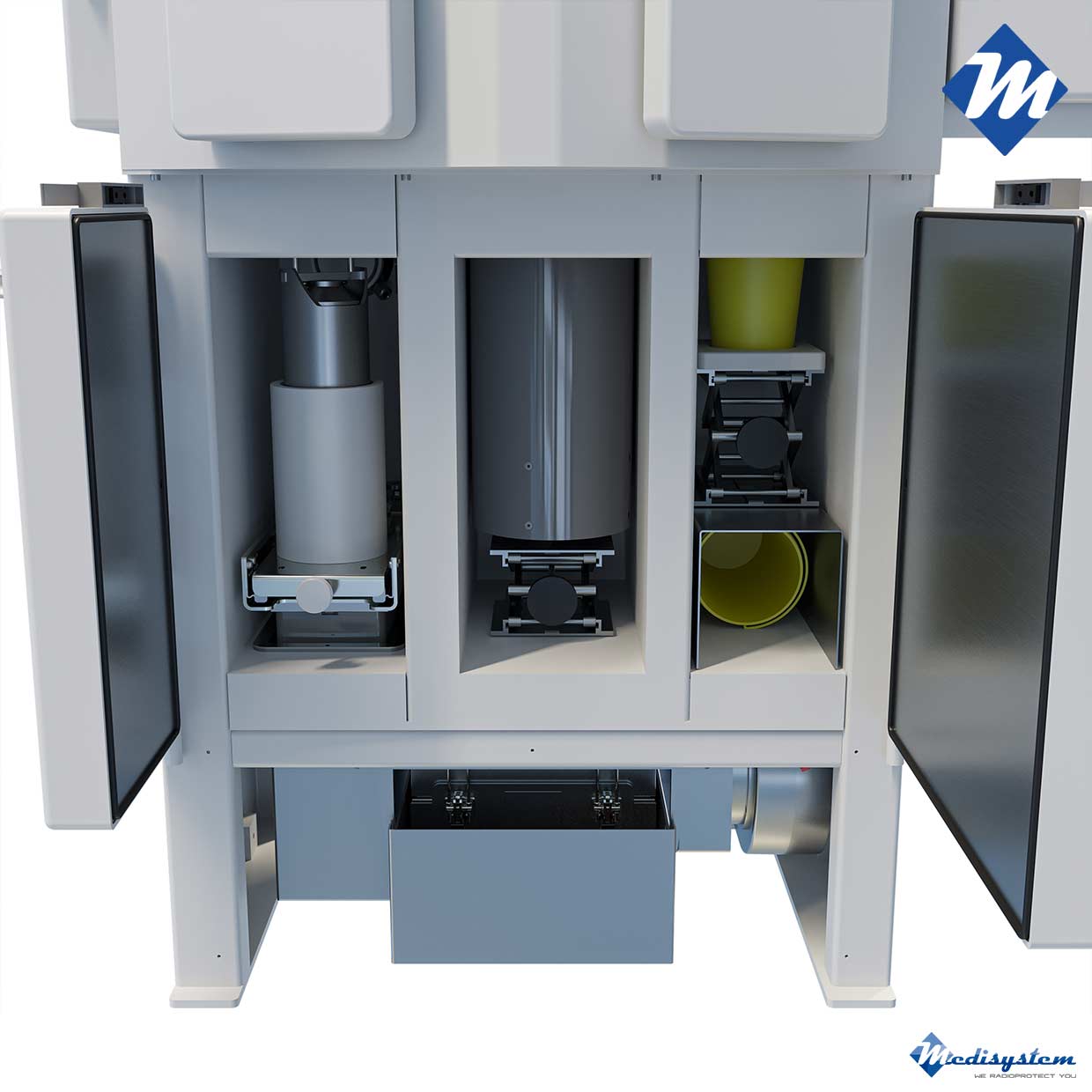 Medi 2000 2R – shielded hot cell - High Energy - Medisystem