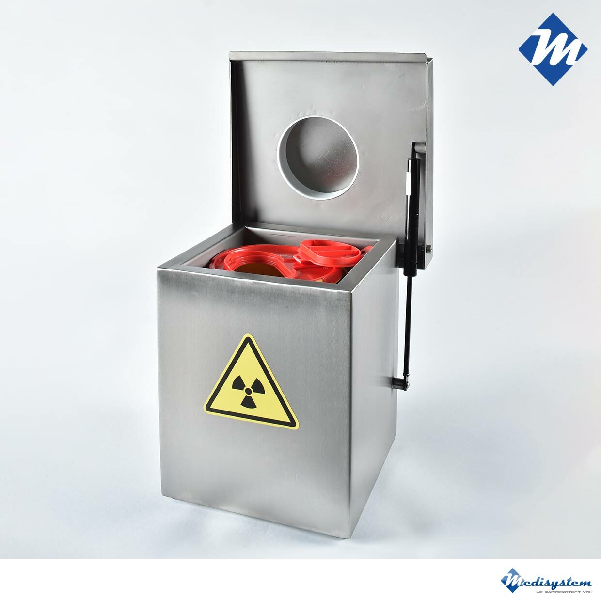 Medisharp - shielded bin for needles - Medisystem