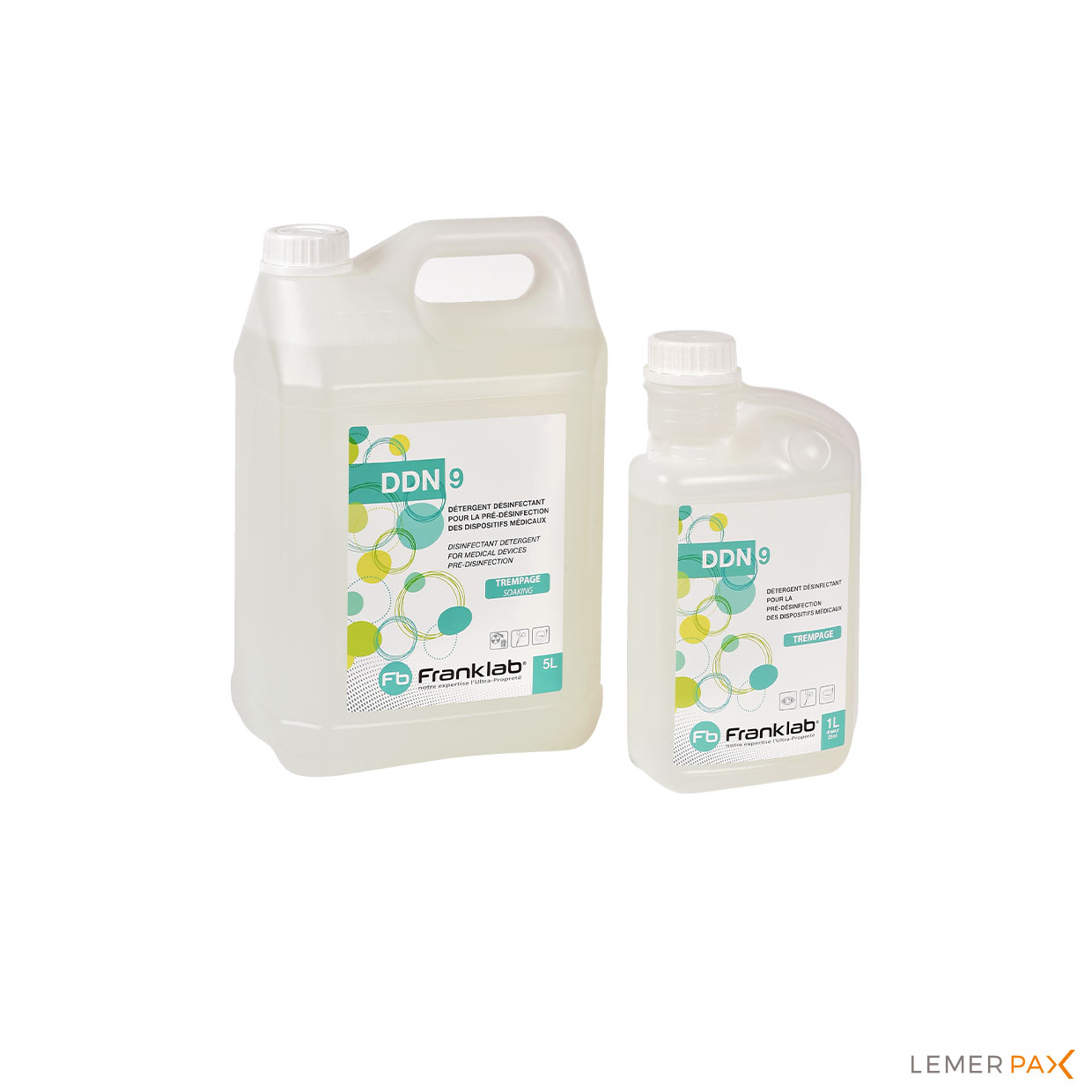 DDN9 - Liquid radioactivity disinfectant -Lemer Pax