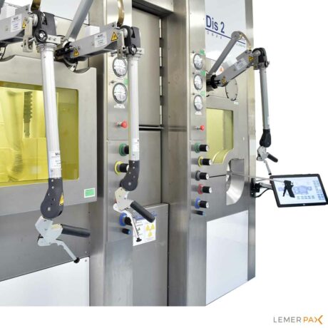 shielded hot cell remote handling lemerpax