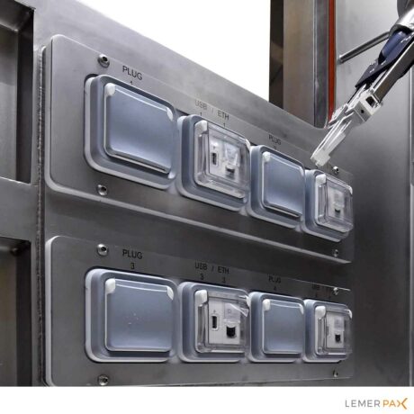 shielded hot cell remote handling plugs lemerpax