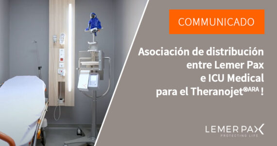 Lemer Pax e ICU Medical firman un acuerdo de distribución de la bomba Plum 360™ para el mercado francés de medicina nuclear