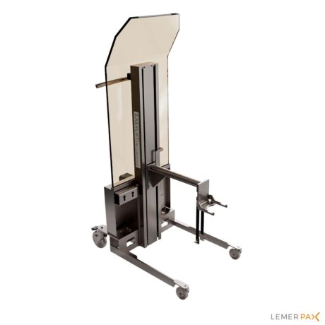Easylift trolley for transporting generators and shielded containers