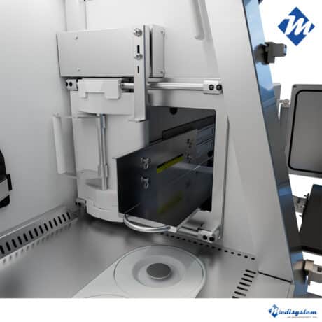 Medi 9000 combo sliding transfert tray medisystem
