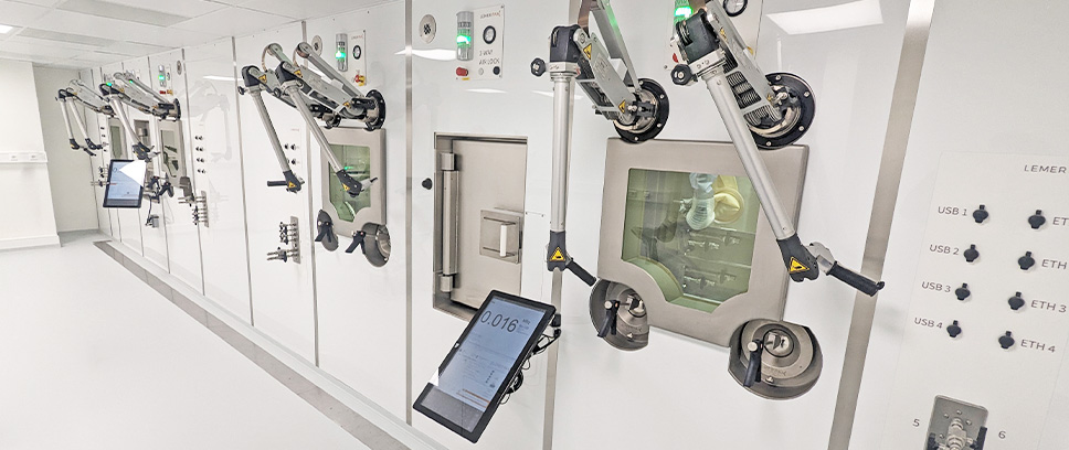 lemer pax hot cell nrg petten radiopharmaceutical production