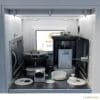 Easypharma HE Ga/Ge Compact shielded hot cell Lemer Pax inside view
