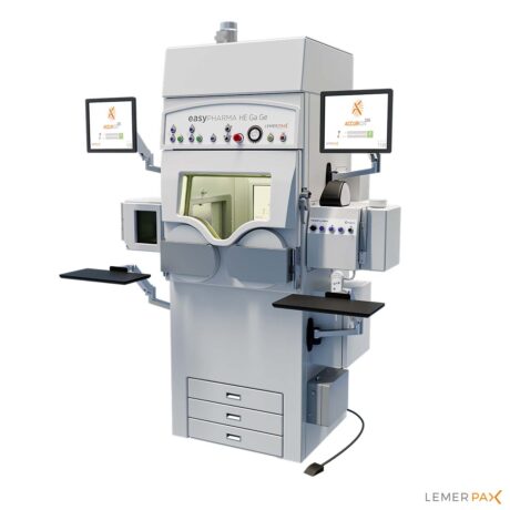 Easypharma HE Ga/Ge Compact shielded hot cell Lemer Pax