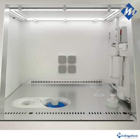 Medi 9000 COMBO 4R Hot Cell Lemer Pax inside view Medisystem