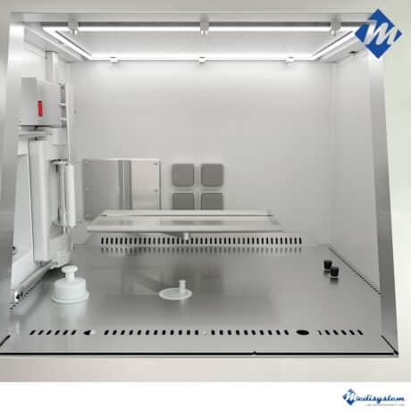 Medi 9000 COMBO 4R Hot Cell Lemer Pax inside view Medisystem