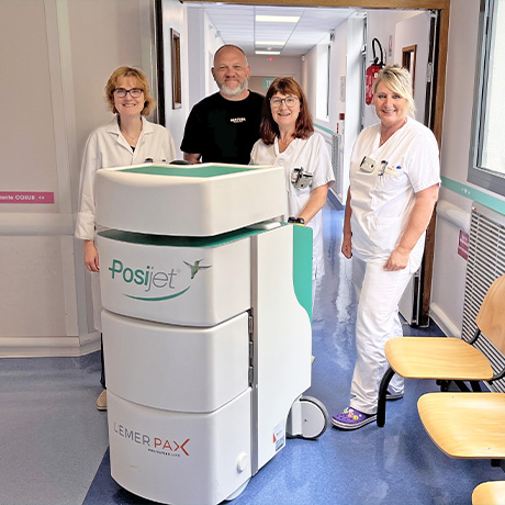 Equipe NOVO Pontoise autour du Posijet