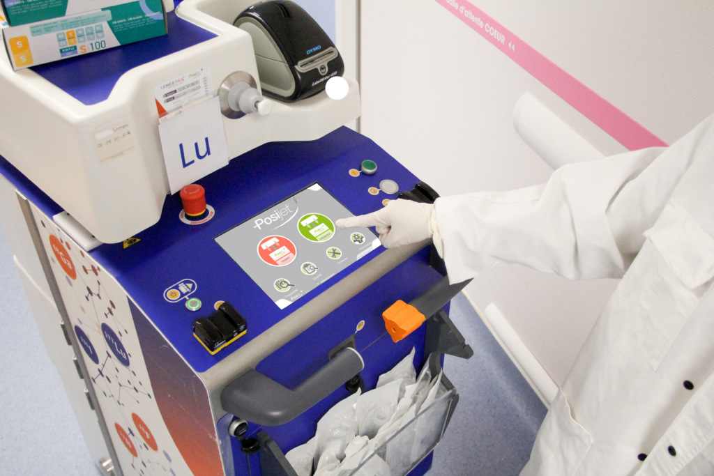 Posijet in use - Diagnostic and Therapy injections