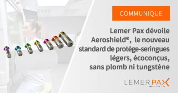 protège-seringues légers, écoconçus, sans plomb ni tungstène